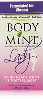 Body Mint Lady for Feminine Deodorant Protection 50 tabs