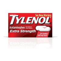 Tylenol Extra Strength Pain Relief - Caplets, 24 ct