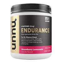 Nuun Endurance Hydration Drink Mix - Canister Strawberry Lemonade w/Caffeine, 16 Servings