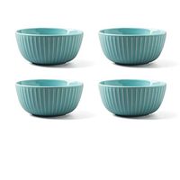 Bowl Nordic Pottery Bowl Household Size Soup Bowl Student Noodle Bowl Creative European Kitchen Personality Bowl Bowl Set Size Household tableware, retro bowl (Color : A)