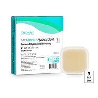MedVance TM Hydrocolloid – Bordered Hydrocolloid Adhesive Dressing 2" X 2" Box of 5 DRESSINGS