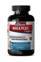 Maca Root Pills - Maca Plus Complex - Loaded with zinc and Iodine (1 Bottle - 60 Tablets)