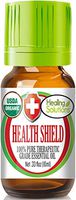 Organic Health Shield Blend Essential Oil (100% Pure - USDA Certified Organic) Best Therapeutic Grade Essential Oil - 10ml