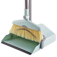 WEIFAN CAI - Standing Broom Sets Dustpan and Brush Sets Sweeping The Bedroom Easy Installation Dust-Proof Wind Resistant Easy to Store