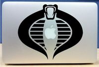 GI Joe Cobra Logo - Vinyl MacBook/Laptop Decal Sticker Graphic