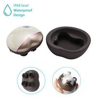 Scalp Massager Head tingler,Portable Head Electric Massager with Medical Soft Silicone Head Massager,Dispel Fatigue and Stress Relief,IPX8 Waterpoof