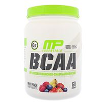 MusclePharm, BCAA Essentials, Fruit Punch, 1.14 lbs (516 g)