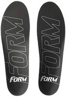 FORM Premium Insoles Ultra-Thin | Black Men's 8 - 8.5, Women's 9.5 - 10