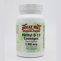 Holly Hill Health Foods, Methyl B-12, Cherry, 100 Lozenges