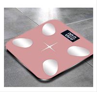 Lfsp Electronic Scales, Digital Scales Bluetooth Scales Smart Electronic Digital Portable Weight Scale Body Fat Water Muscle Health Electronic BMI Scale Floor Scale USB Charging Portable Weight Scale