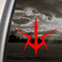 Code Geass Black Knights C.C. - Red Decal - 4" wide decal laptop tablet skateboard car windows sticke