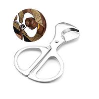 BUY-TO Portable Cigar Cutter Metal Cigar Cutters Stainless Steel Super Sharp Cigar Scissors Clipper Blade Gift