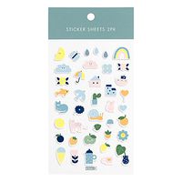 kikki.K Sticker Sheets: Cute, 2 Pack