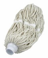 Quickie 0324 Cotton Mop Refill, White
