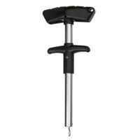 Booms Easy Fish Hook Remover-T-Type Portable Out Fish Hooks Extractor Tools Black