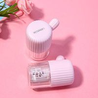 Ywoow Contact Lenses C Leaner, Cleaning Box Practical Plastic Contact Lenses Cleaner Contact Lenses Cleaner, Contact Lens Cleaner