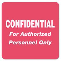 TAB40570 - Tabbies Medical Labels for Confidential