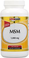 Vitacost MSM - 1000 mg - 120 Capsules