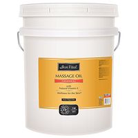 Bon Vital' Original Massage Oil for a Versatile Massage Foundation to Relax Sore Muscles and Repair Dry Skin, Most Requested, Best Massage Oil on Market, Unbeatable Consistency and Quality, 5 Gal Pail