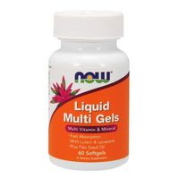 Liquid Multi, 60 Sgels by Now Foods (Pack of 3)