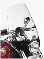 National Cycle Street Shield EX Windshield, Light Tint, #N2568-01, Acrylic 4.5MM, 1-Inch Quickset