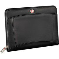 Wenger jr. Zippered padfolio Note pad Black