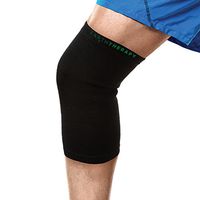 Earth Therapy Copper Knee Compression Sleeve – Size Medium, Unisex - Anti-Inflammatory Fabric for Natural Healing – Pain Relief and Support for Runners & Other Athletes