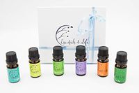 Essentials 4 Life 100% Pure Gift Set (Lavender, Lemongrass, Orange, Peppermint, TeaTree, Eucalyptus)