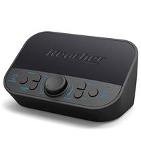 Reacher White Noise Sound Machine- 28 Non-looping Soothing Sounds, High Quality Speaker, Headphone Jack, Memory Function, 4 Timer, Sleeping Therapy for Baby/Kids/Adults/Home/Office Privacy, Black