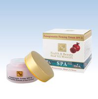 H&b Dead Sea Pomegranates Face and Neck Cream Spf-15 Care the Skin