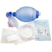 Artibetter Breathing Air Bag Simple Breathing Tool Manual Ambu Bag Adult Ambu Bag Breathing Apparatus for Adult Kids Home Hospital