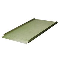 36" x 36" AlumiRamp Landscape Series Solid Wheelchair Ramps - Sage