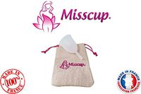 menstrual cup MISSCUP® small colorless manufacturing 100% French with pouch and manual offered
