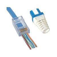 Platinum Tools 100011C EZ-RJ45 Cat 6+ Combo, Includes 30 Connectors and 30 Strain Reliefs