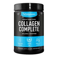 Hydrolyzed Collagen Complete Protein Powder – Kosher and Grass Fed Beef | Non-GMO Paleo & Keto Friendly | Anti-Aging Peptides | Diet Booster | Bone Joints Support | Organic Supplement [Unflavored]