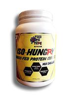 ISO-Hungry #1 Natural Grass Fed Stevia Whey Protein Powder Great Tasting (Chocolate, 2lb) 30 Servings Low Carb/Keto Friendly