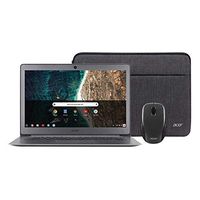 Acer CB3-431-C7EX Intel N3160 Quad Core 4GB 32GB 14-inch 1920x1080 Ultra Slim Chromebook Bundle w/ Mouse and Case (Renewed)