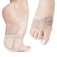 Foot Thongs Ballet Dance Adult Kid Girls Breathable Toe Pad Socks Forefoot Cushion for Relieve Foot Pains Size XL