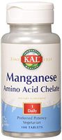 Kal 12 Mg Manganese Chelated Tablets, 100 Count