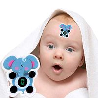 Cartoon Forehead Thermometer Plastic Baby Fever Sticker Disposable Baby Forehead Strip Stickers Temperature Measurement Tools