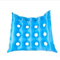 Cushion Medical Air Seat Inflatable Office Car Wheelchair Square Cushion Cushions Mattress with Pump - Anti Prevent Hip Decubitus Fatigue Prevent Blue 4242CM