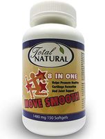 8-in-1 GLS Glucosamine Sulfate 1480mg 150 Count Bottle of Capsules [2 Bottles] by Total Natural, Safe and Natural Join Support Health Supplement for Men and Women, GMP Premium Ingredients