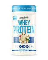 Natreve New Zealand Whey Isolate Protein Powder - Gluten Free Non-GMO Grass Fed Protein with Amino Acids (French Vanilla Wafer Sundae)