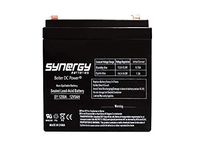 DJW12-4.5 12 Volt 5 AmpH SLA Replacement Battery with F1 Terminal Lasts Longer Than Original! Beiter DC Power