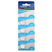 Great CR1620 Lithium Battery 3V Button Cell Watches Pagers Calculators 5 Pcs