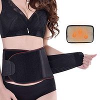 Lumbar Support Back Brace, Self-Heating Magnetic Therapy Back Support Massage Belt, Helps Relieve Lower Back Pain and Stress (XXL)