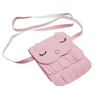 Meolin Mini Coin Purse Cat Tassel Shoulder Bag,PU leather,4.334.13in