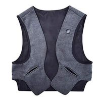 Electric Warming Jacket Temperature Adjustable Heated Washable Vest (M)