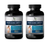Colon Cleanse Supplement - Colon Cleanse Complex - Advanced Cleansing Formula - goldenseal Root Extract - 2 Bottles 180 Capsules