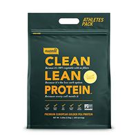 Nuzest Clean Lean Protein - Premium Vegan Protein Powder, Plant Protein Powder, European Golden Pea Protein, Dairy Free, Gluten Free, GMO Free, Naturally Sweetened, Smooth Vanilla, 100 Servings, 5.5lb